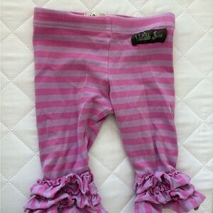 Matilda Jane Purple and Pink Striped Pants